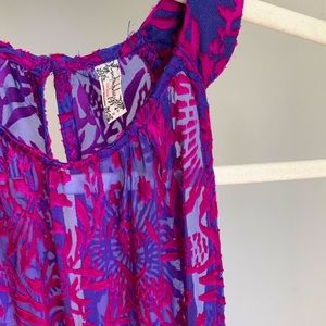 Free People Sheer Tunic Dress